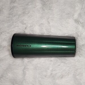 Starbucks 24oz green metal cup